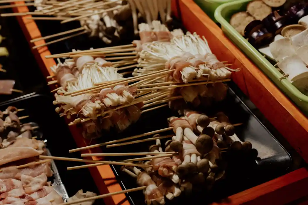 Bacon Wrapped Mushrooms