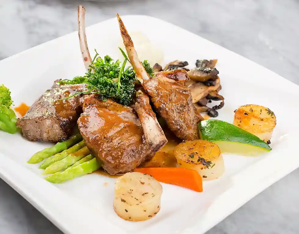 Lemon and Thyme Lamb Chops
