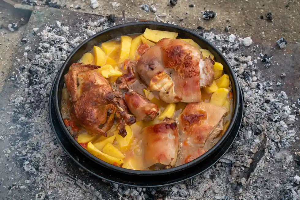Sauerkraut-Stuffed Slow-Cooked Pork Roast