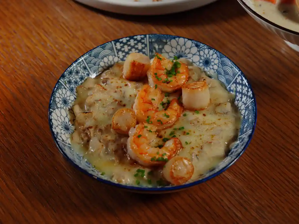 Scallops with White Wine Sauce I