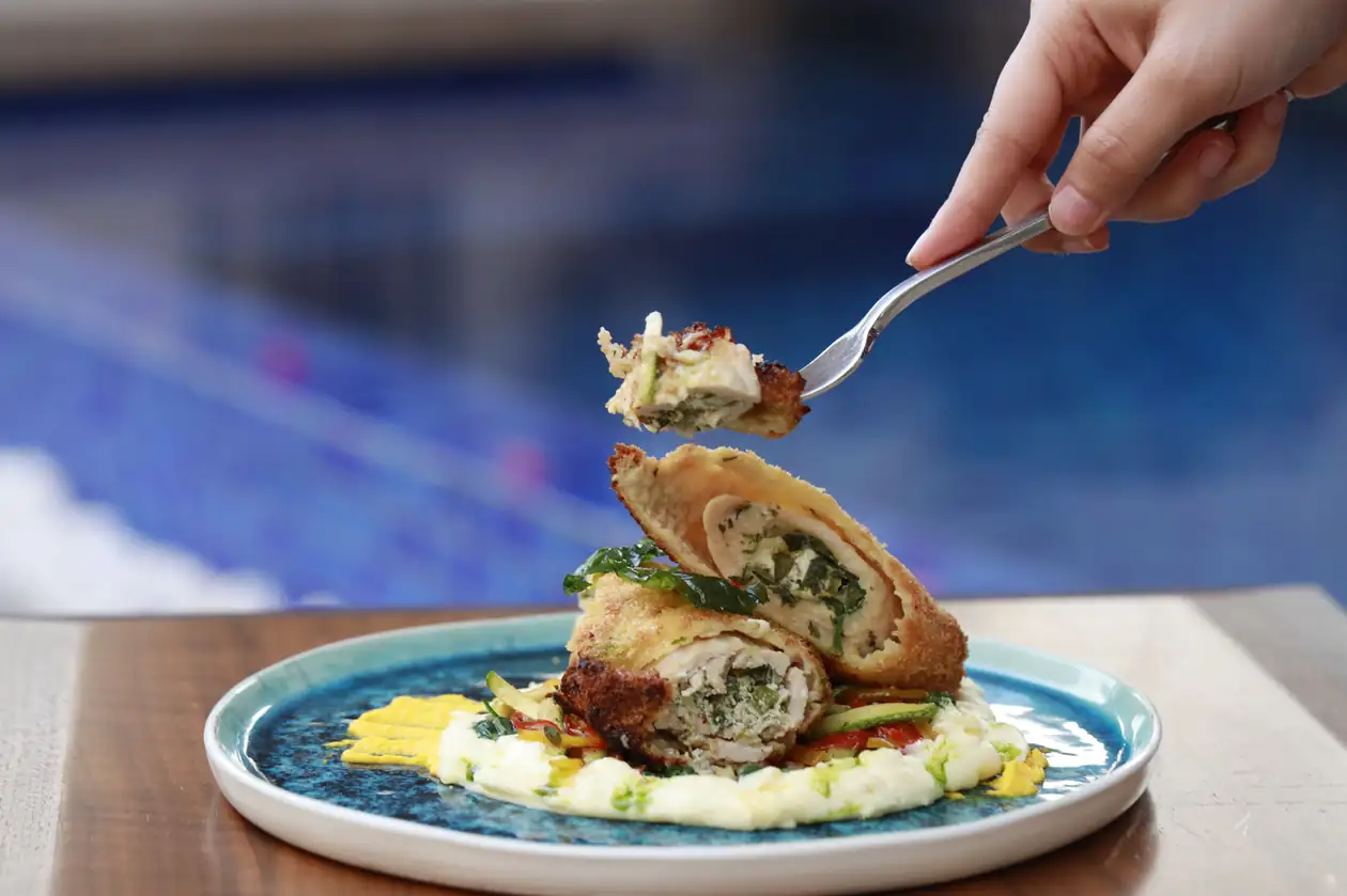 Spinach Stuffed Chicken Breasts