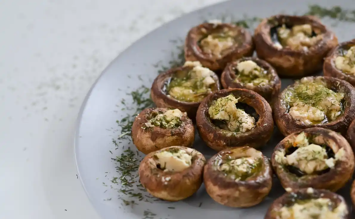 The Best Stuffed Mushrooms